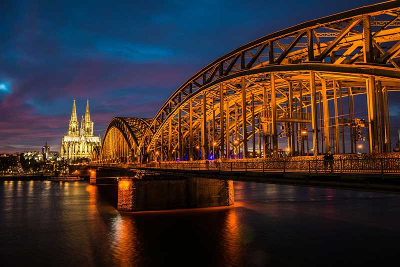Puente Hohenzollern monumento de Alemania